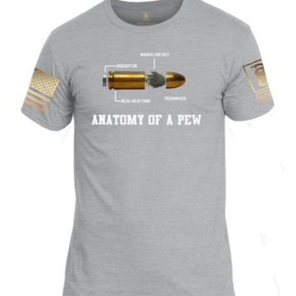 Anatomy of a Pew Short Sleeve T-Shirt - Picture 2 of 5